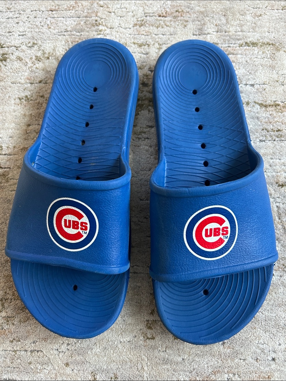 Men’s Blue CUBS Slide Sandals